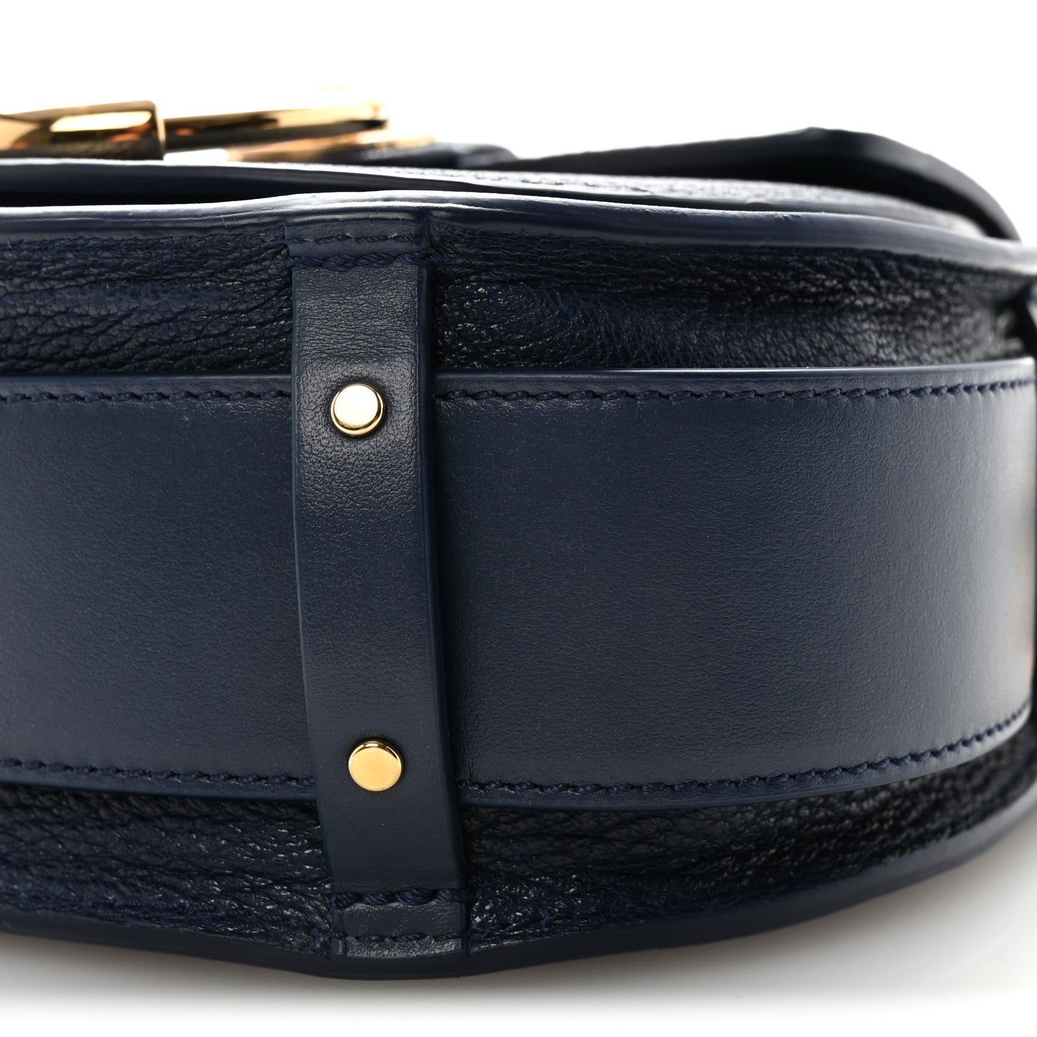 Chloe Calfskin Small Tess Bag Deep Ocean Blue 9 of 9