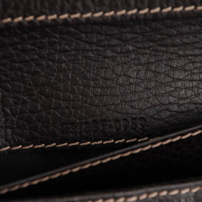 Gucci Crystal Monogram Dollar Calfskin Continental Wallet Beige Ebony Testa di Moro 7 of 8