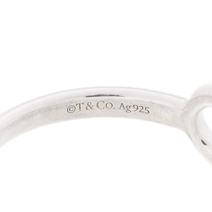 Tiffany Sterling Silver Infinity Ring 50 5.5 4 of 4