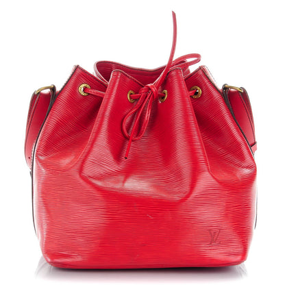 Louis Vuitton Epi Petit Noe Castillan Red 1 of 12