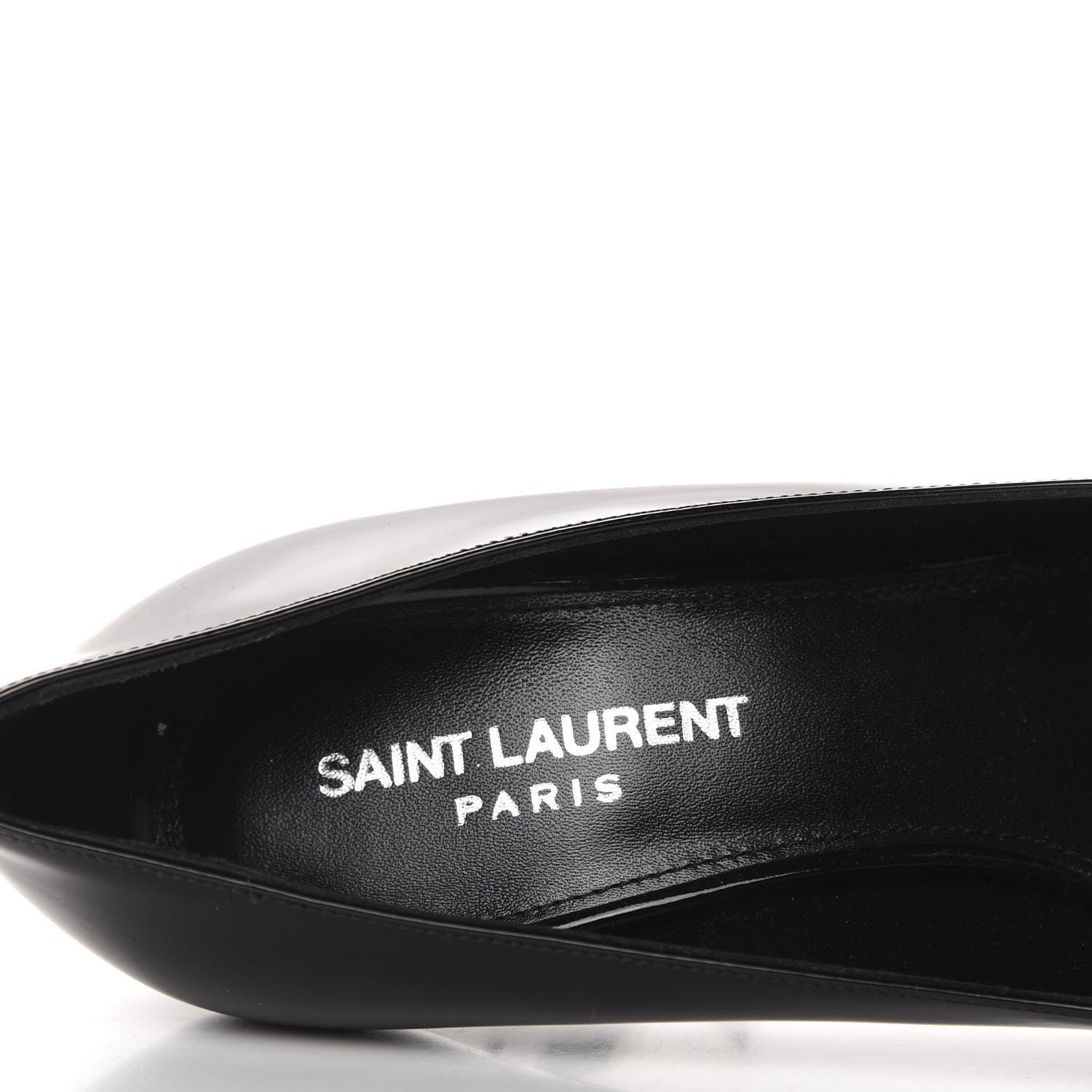 Saint Laurent Patent Opyum 85 Pumps 35.5 Black 7 of 10