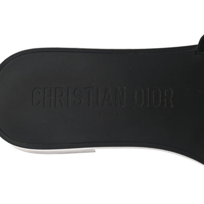 Christian Dior Technical Stretch Fabric Camouflage Dio(r)evolution Slide Sandals 37 Black Military 7 of 8