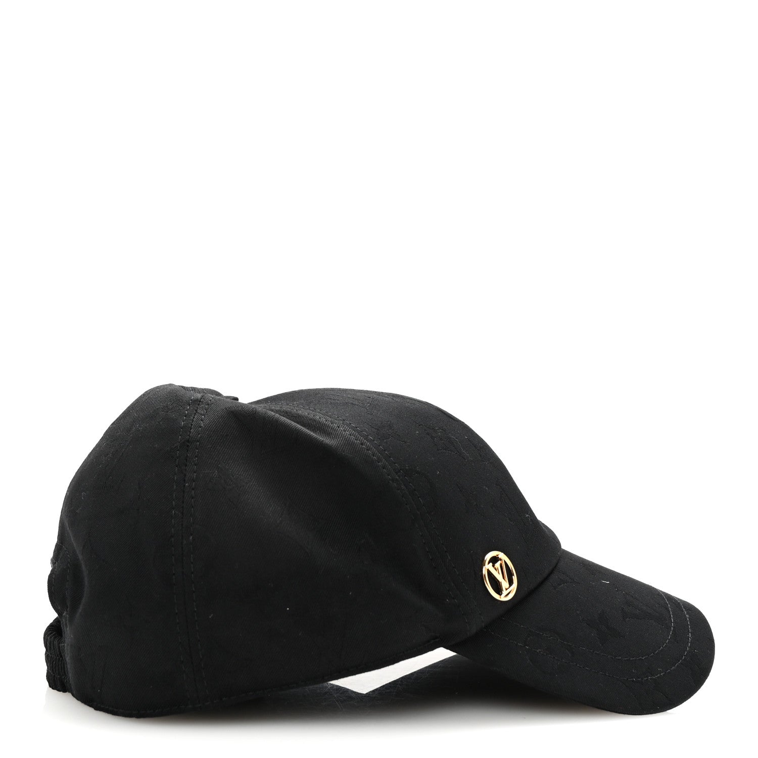Louis Vuitton Cotton Monogram Jacquard LV Mine Cap L Black 6 of 8