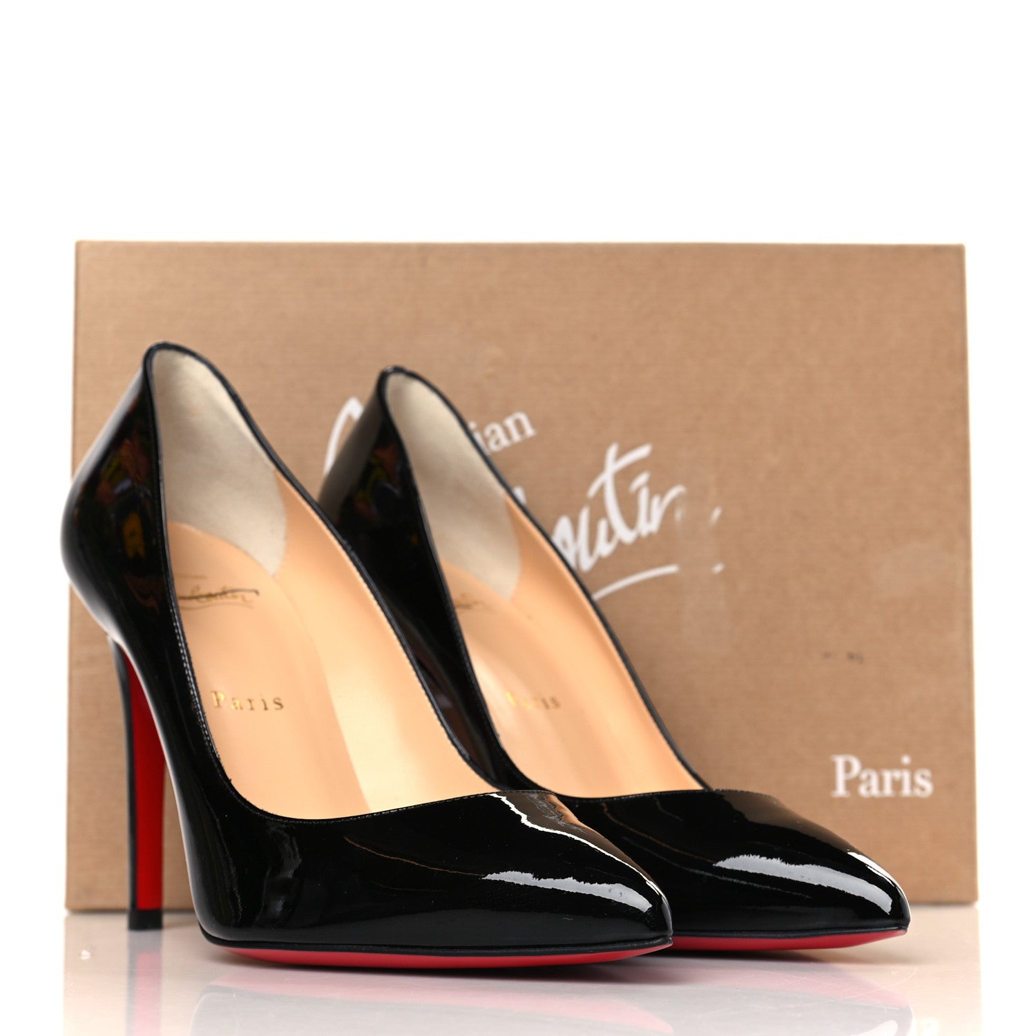 Christian Louboutin Patent So Kate 100 Pumps 39 Black 8 of 8