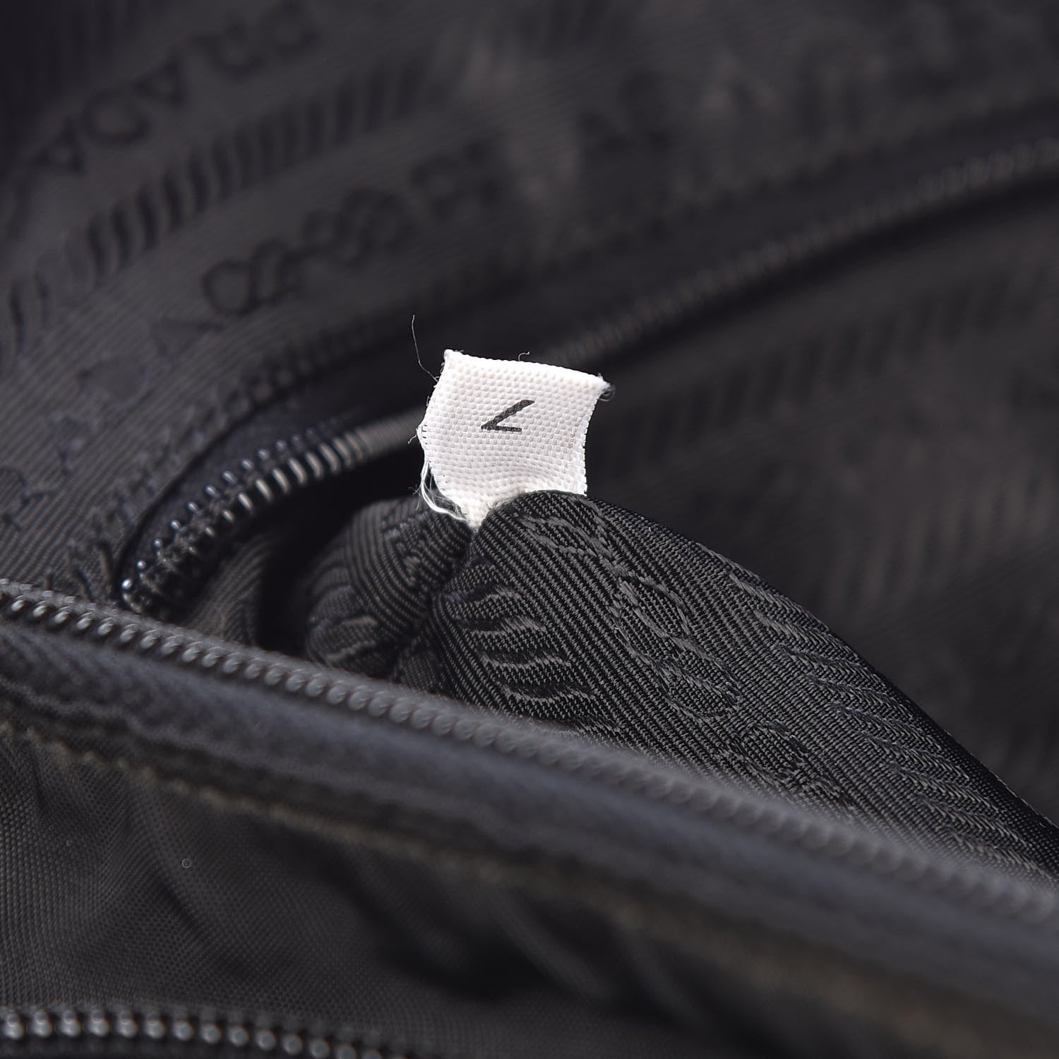 Prada Tessuto Nylon Messenger Bag Black 7 of 12
