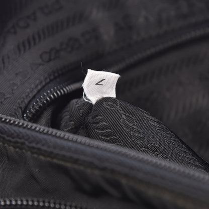 Prada Tessuto Nylon Messenger Bag Black 7 of 12