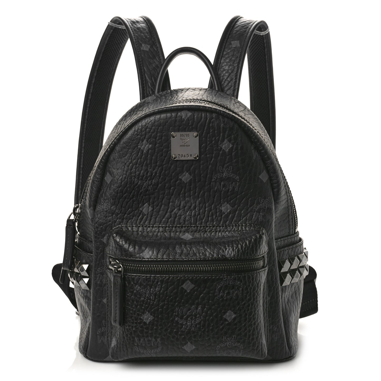 Visetos Side Stud Mini Stark Backpack Black