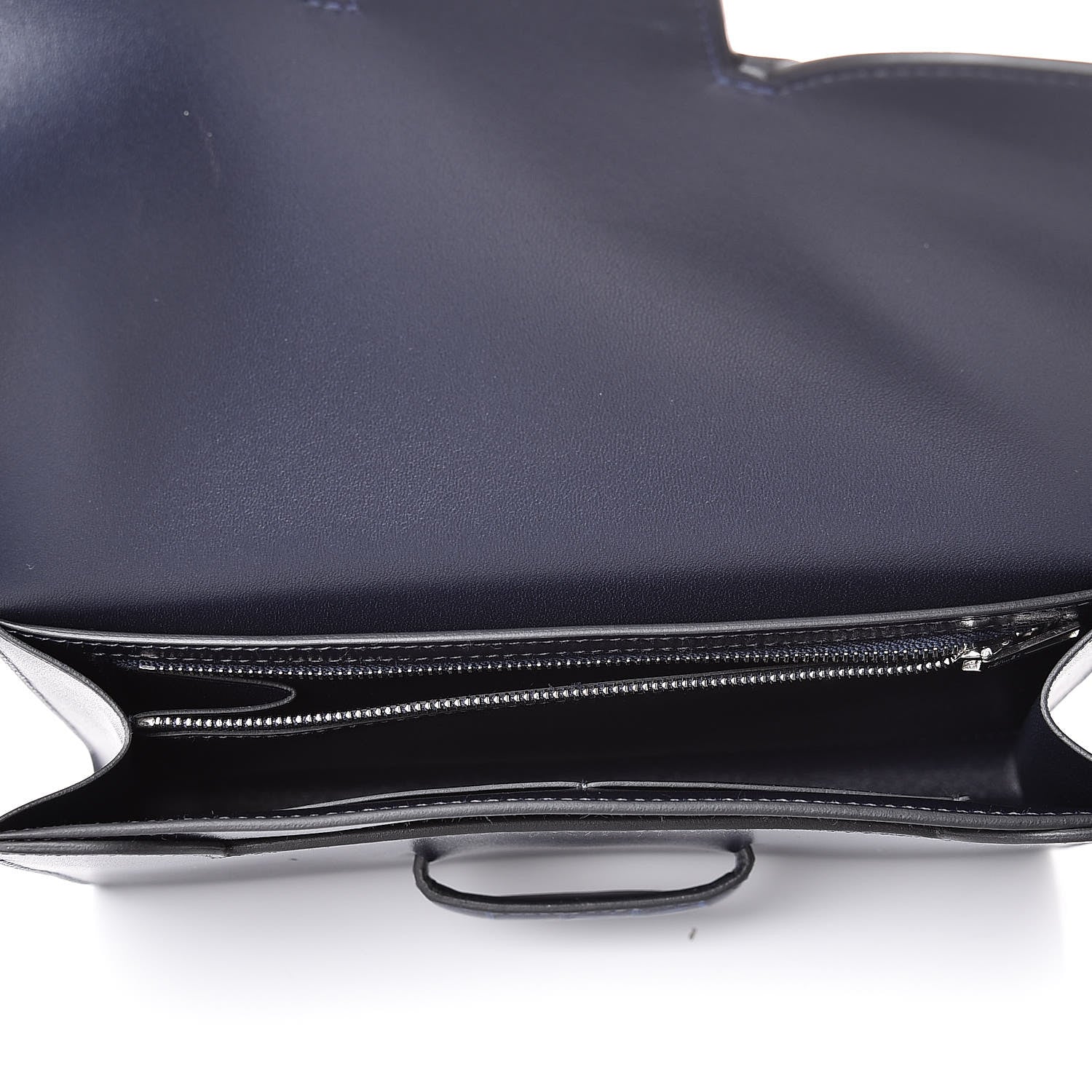 Hermes Villandry Calfskin Alligator 1938 Wallet 19 Bleu Nuit 5 of 8