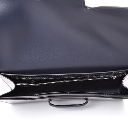Hermes Villandry Calfskin Alligator 1938 Wallet 19 Bleu Nuit 5 of 8