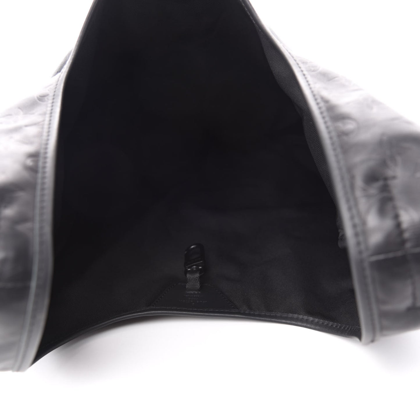 Calfskin Monogram Shadow Tote Black