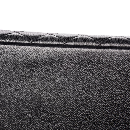 Chanel Caviar Quilted XL Grand Shopping Tote GST Black 11 of 11