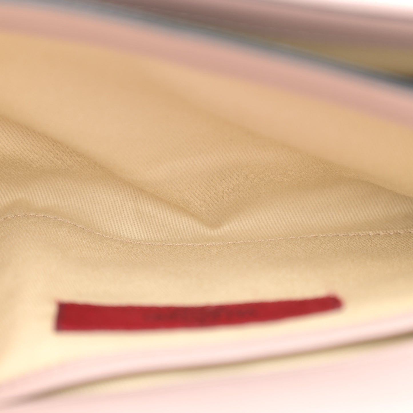 Lambskin Chevron Quilted Rockstud Shoulder Bag Poudre