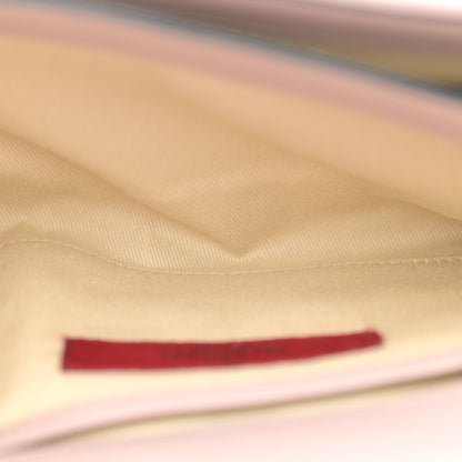 Valentino Garavani Lambskin Chevron Quilted Rockstud Shoulder Bag Poudre 5 of 12