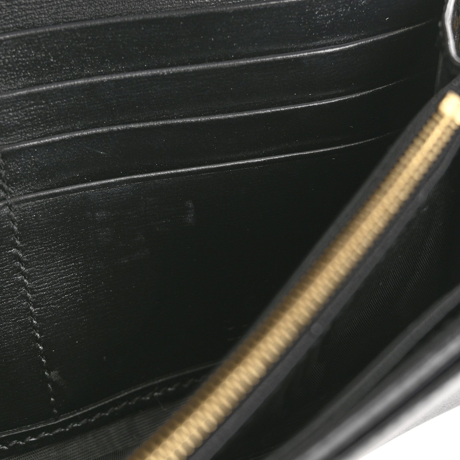 Gucci Calfskin Jackie 1961 Chain Wallet Black 12 of 12