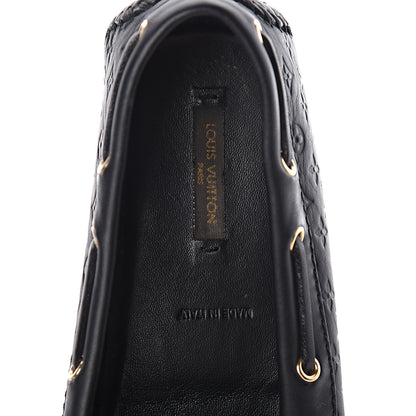 Louis Vuitton Empreinte Gloria Loafers 37.5 Black 6 of 6