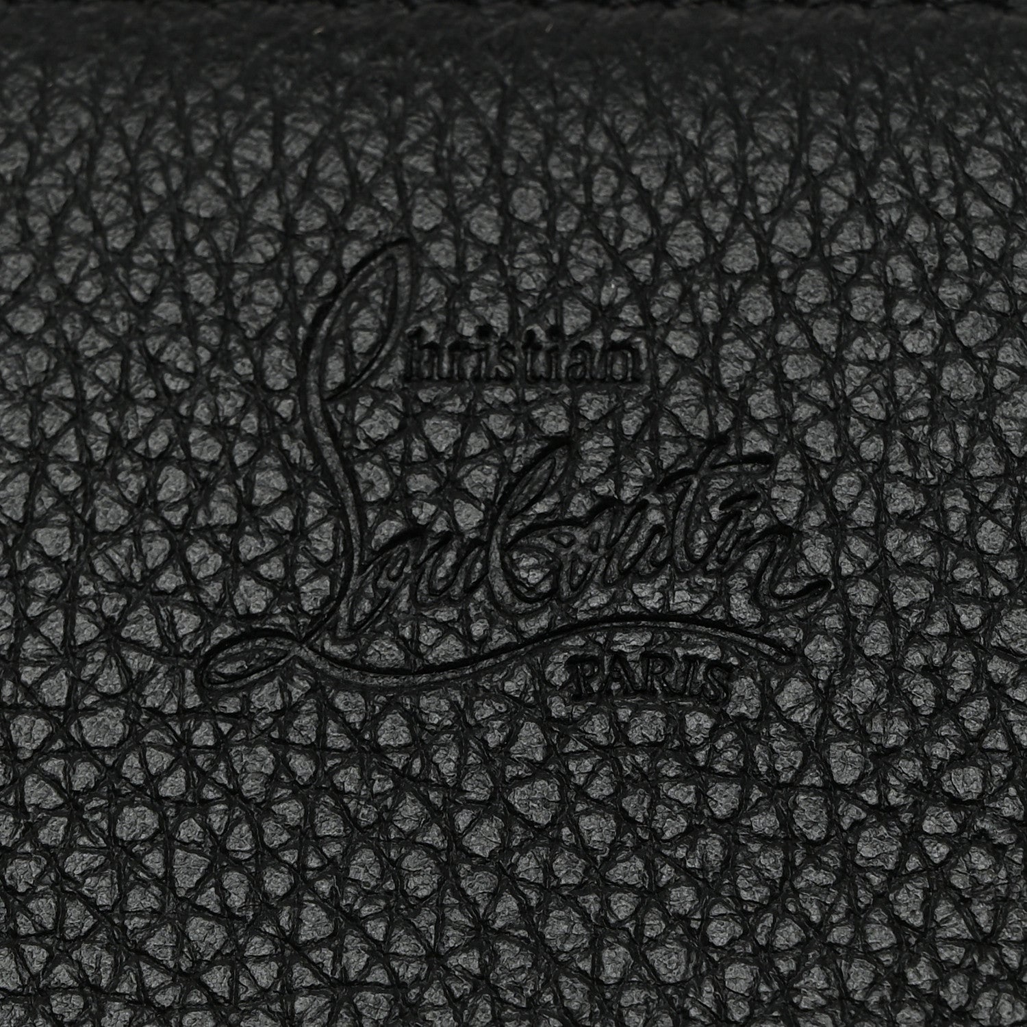 Christian Louboutin Calfskin Loubinthesky Panettone Coin Purse Black Multicolor 6 of 9