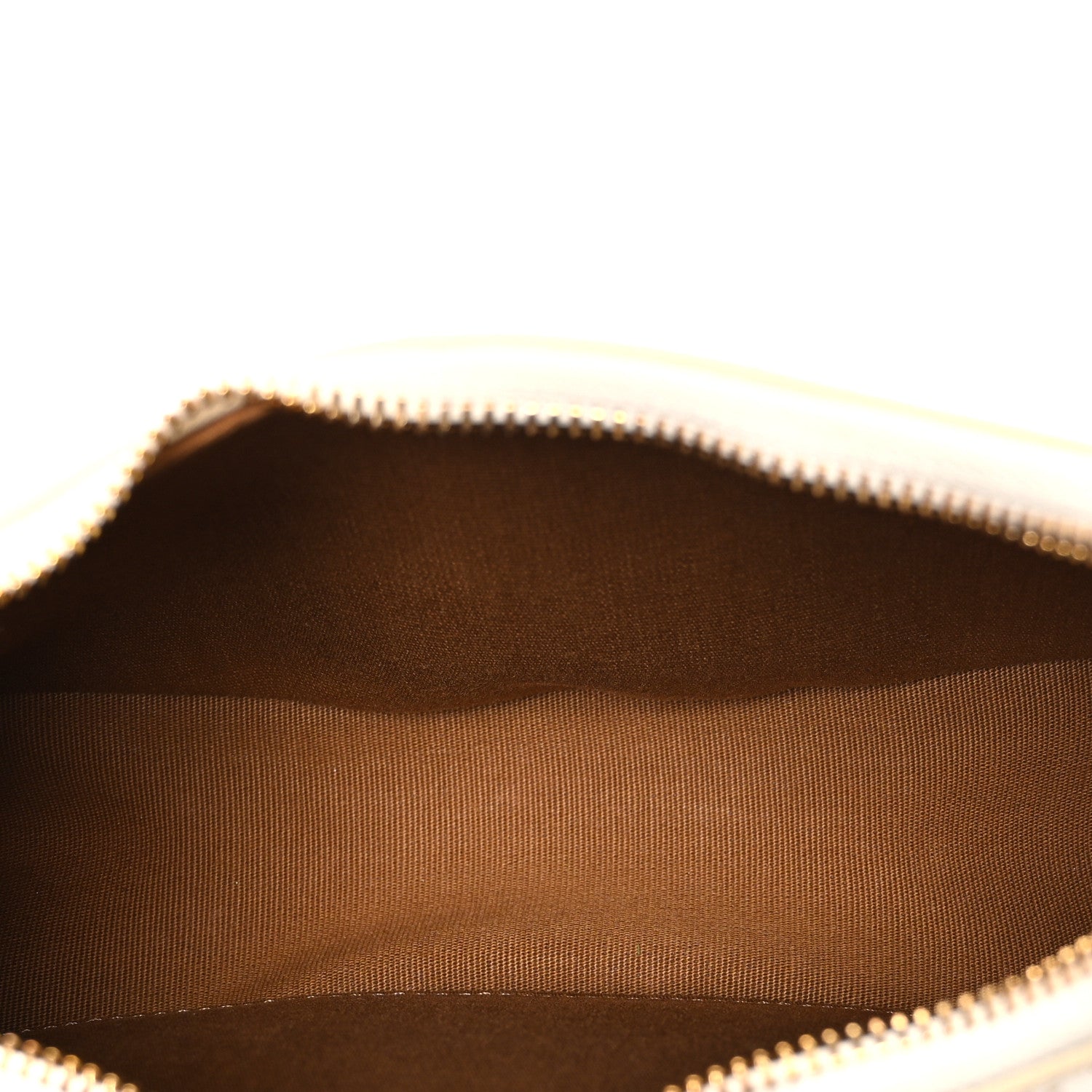 Celine Canvas Calfskin Ava Triomphe Shoulder Bag White 5 of 11