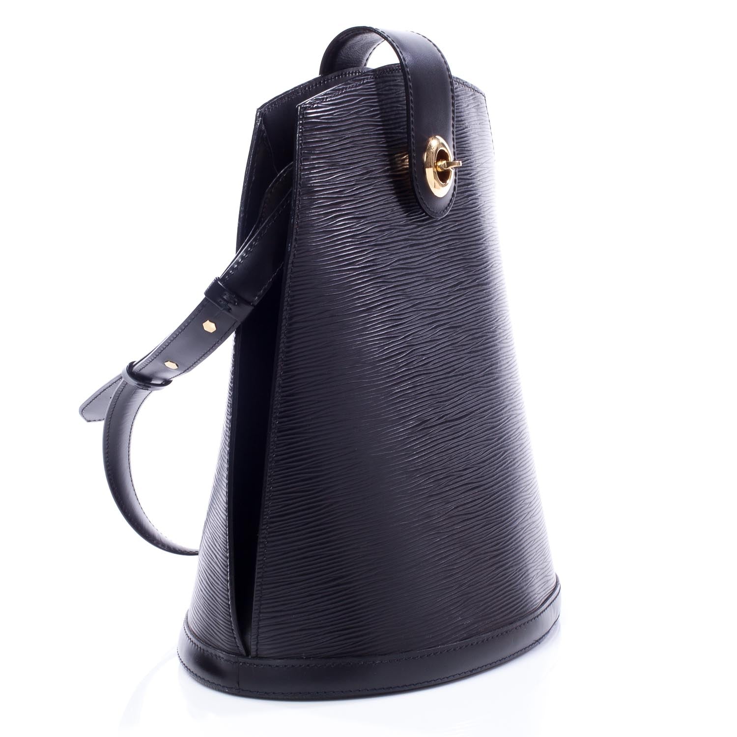 Louis Vuitton Epi Cluny Black 3 of 10