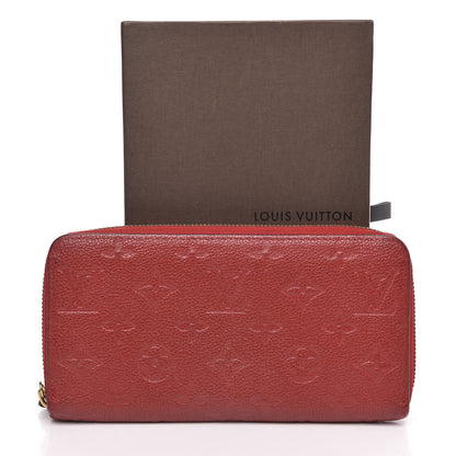 Louis Vuitton Empreinte Zippy Wallet Cherry 13 of 13