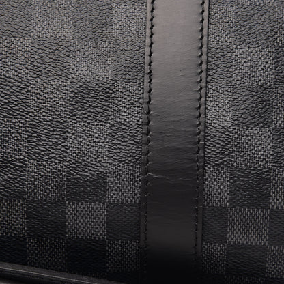 Louis Vuitton Damier Graphite Keepall Bandouliere 55 10 of 21