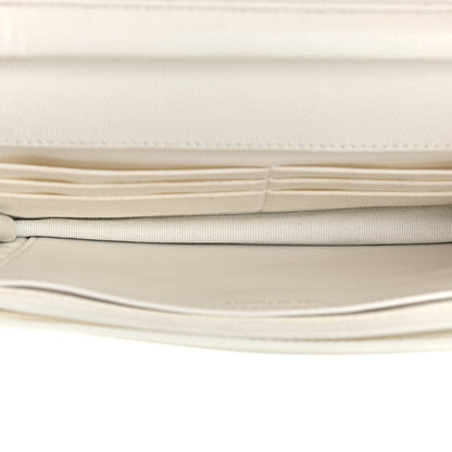 Chanel Caviar Quilted Wallet On Chain WOC White 5 of 12