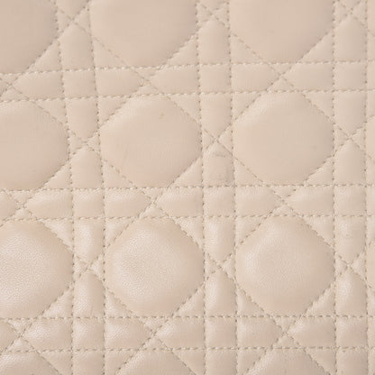 Christian Dior Lambskin Cannage Medium Lady Dior White 21 of 21
