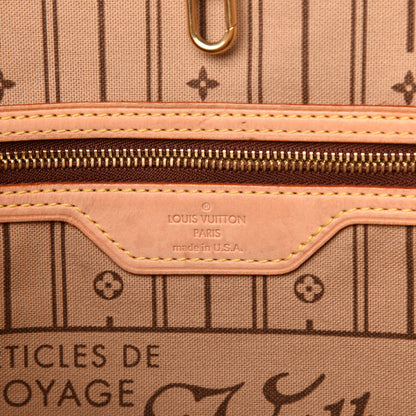 Louis Vuitton Monogram Neverfull MM 7 of 11