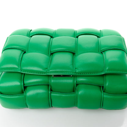 Bottega Veneta Nappa Maxi Intreccio Padded Cassette Crossbody Bag Parakeet 16 of 16