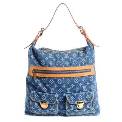 Louis Vuitton Denim Baggy GM Blue 1 of 9