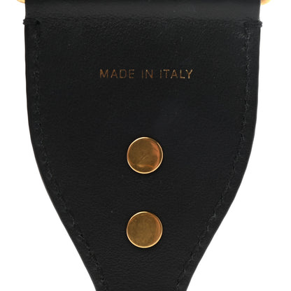 Christian Dior Canvas Embroidered Shoulder Strap Black 7 of 11