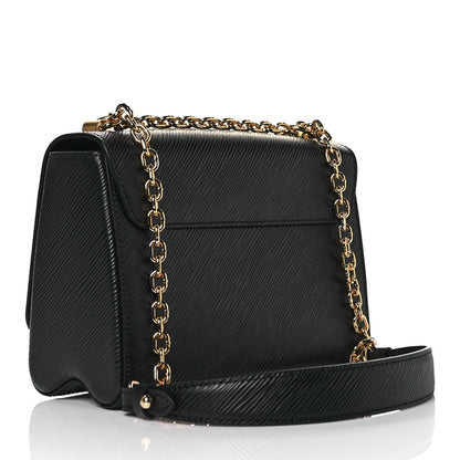 Louis Vuitton Epi Twist Shoulder Bag MM Black 2 of 7
