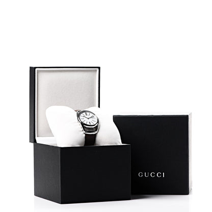 Gucci Stainless Steel Calfskin 34mm Horsebit Quartz Watch 7 of 7