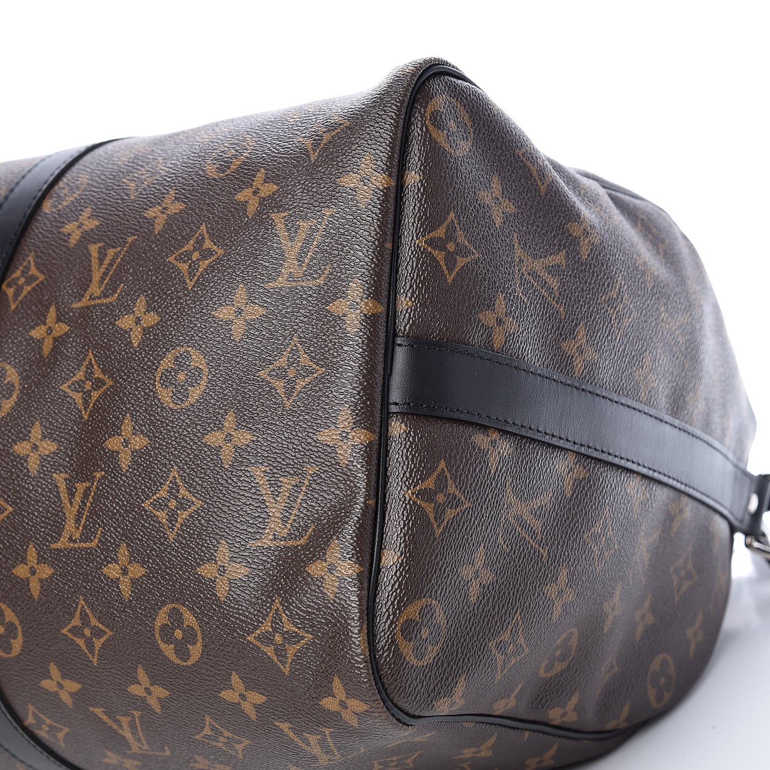 Louis Vuitton Monogram Macassar Keepall Bandouliere 45 9 of 9