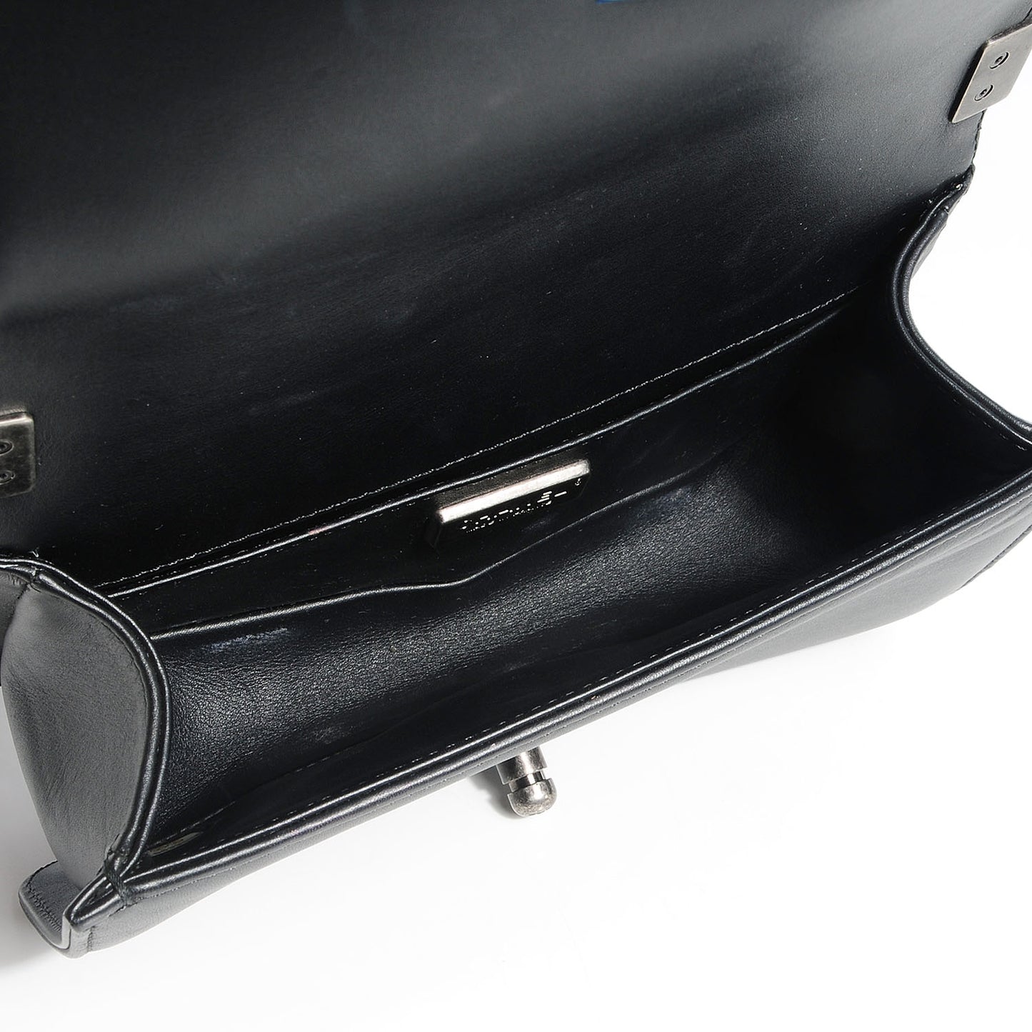 Galuchat Stingray Small Boy Flap Black