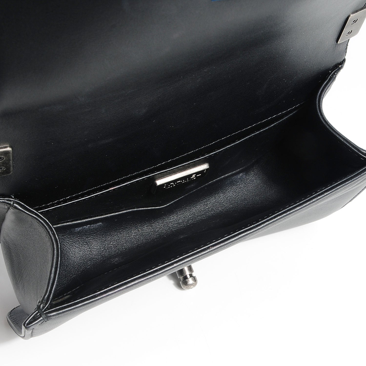 Chanel Galuchat Stingray Small Boy Flap Black 6 of 9