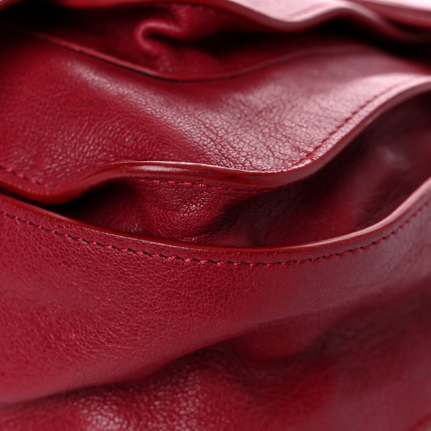 Proenza Schouler Lambskin Large PS1 Satchel Chianti 9 of 14