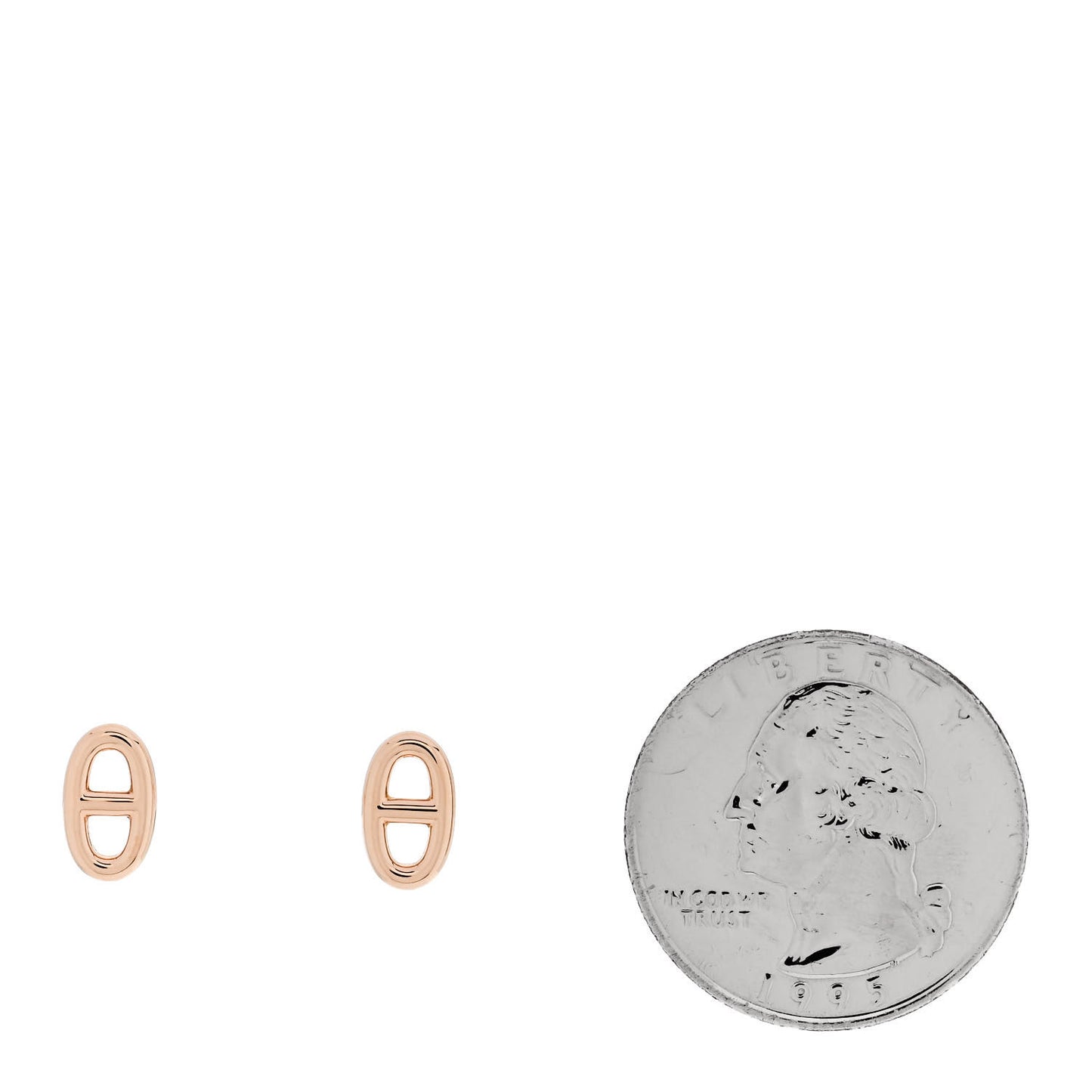 18K Rose Gold TPM Farandole Stud Earrings