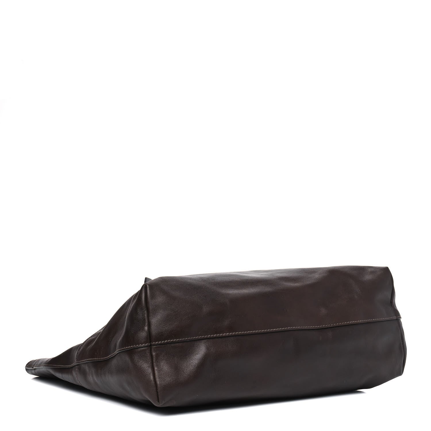 Miu Miu Vitello Soft Calfskin Shopping Tote Nocciolo 3 of 13