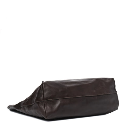 Miu Miu Vitello Soft Calfskin Shopping Tote Nocciolo 3 of 13