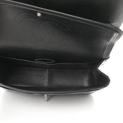 Chanel Patent Quilted Jumbo Double Flap Black 5 of 13