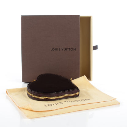 Louis Vuitton Vernis Heart Coin Purse Amarante 4 of 15