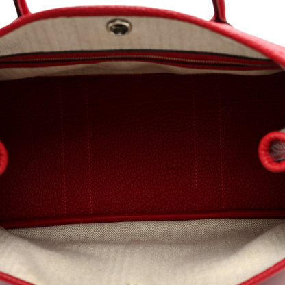 Hermes Vache Country Garden Party 30 TPM Rouge Piment 5 of 8