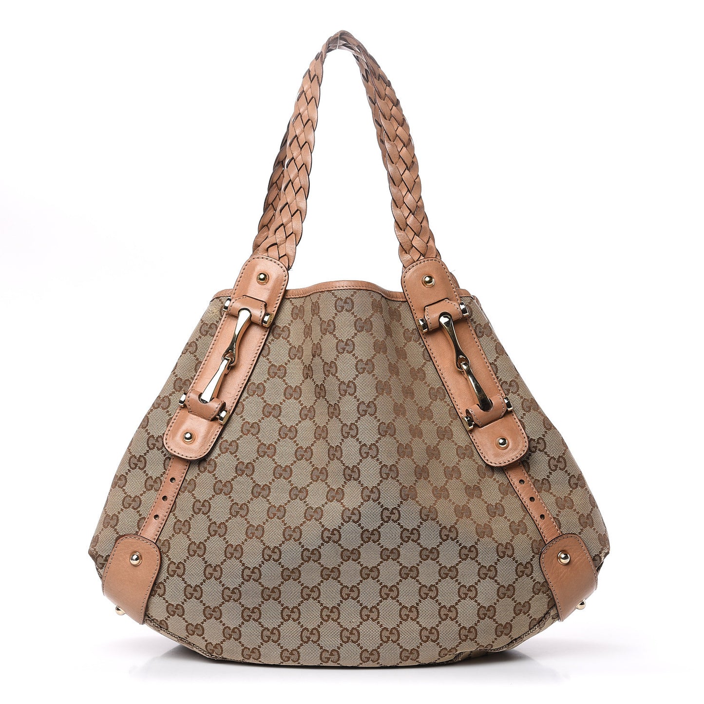 Monogram Medium Pelham Shoulder Bag Beige