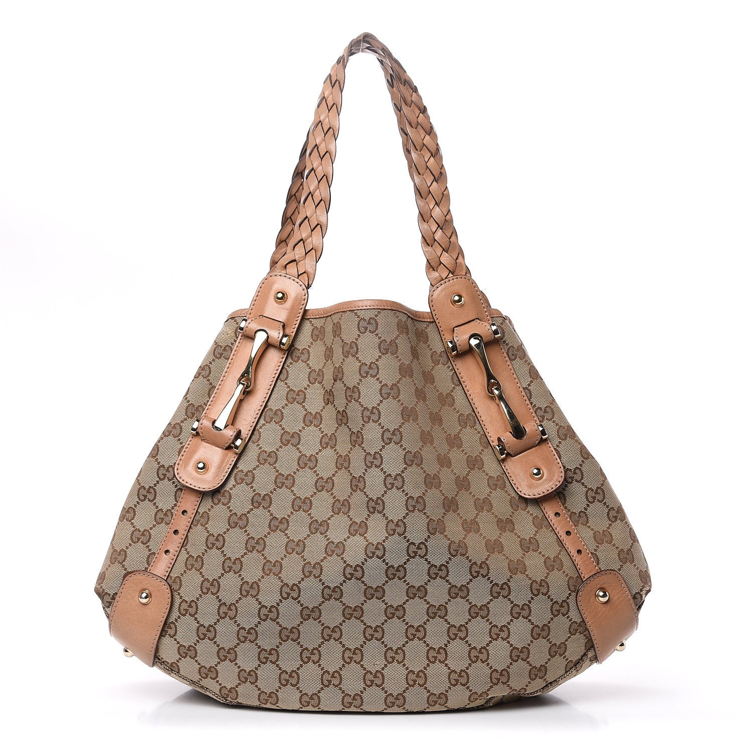 Gucci Monogram Medium Pelham Shoulder Bag Beige 1 of 17