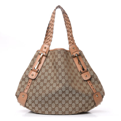 Gucci Monogram Medium Pelham Shoulder Bag Beige 1 of 17
