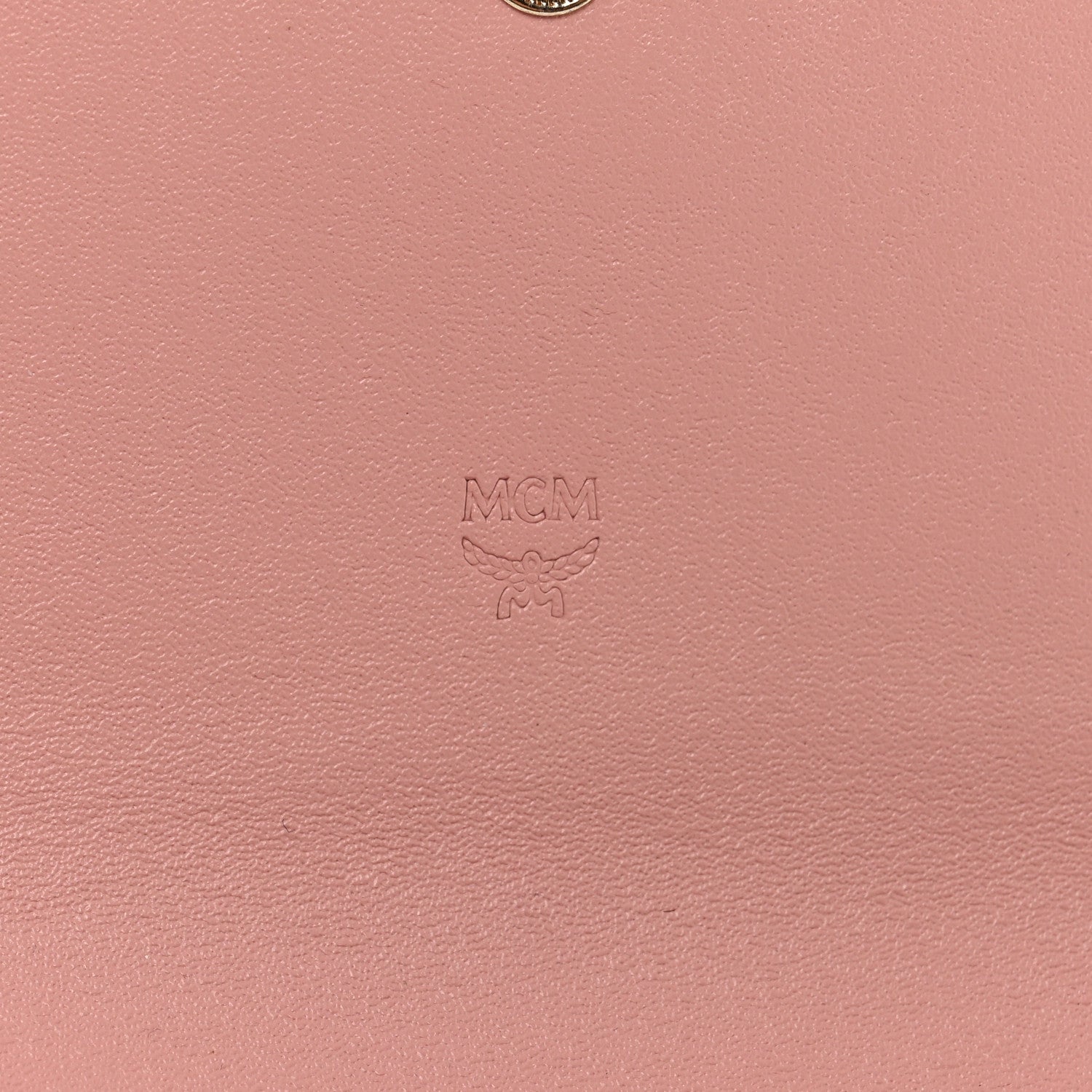 MCM Visetos Continental Flap Wallet Soft Pink 6 of 10