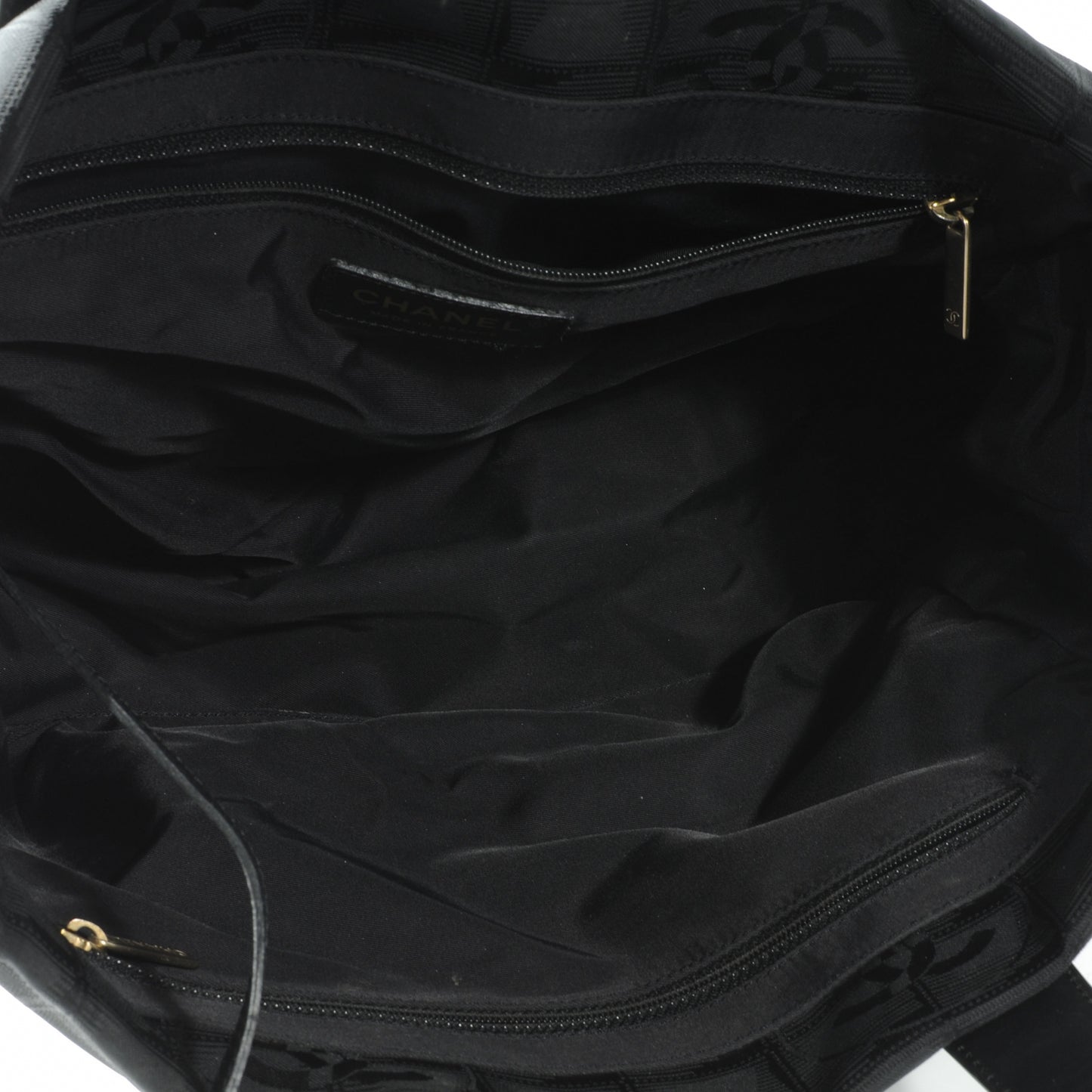Nylon Travel Tote Black