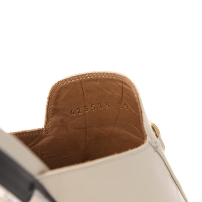 Gucci Malaga Kid Womens Princetown Slippers 39.5 Mystic White 9 of 10