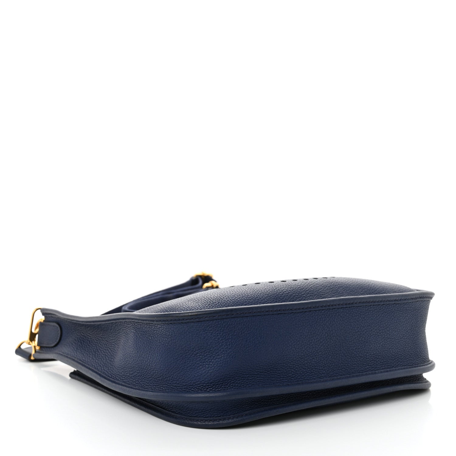 Hermes Taurillon Clemence EVELYNE III PM Bleu Encre 4 of 13