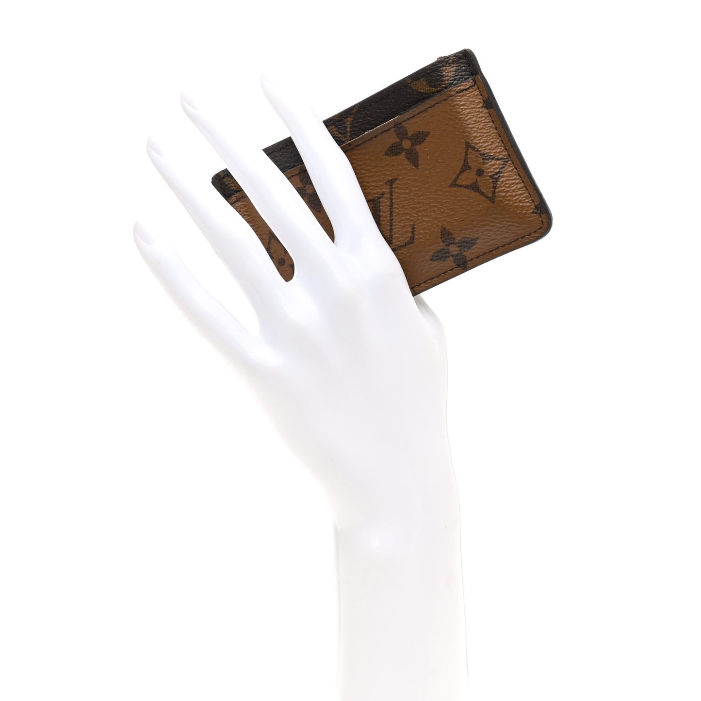 Reverse Monogram Card Holder